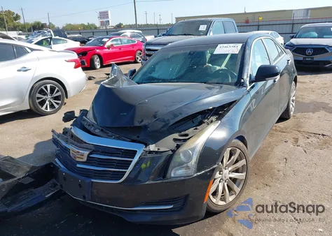 2017 Cadillac Ats Luxury из США, поврежденный, VIN 1G6AB5RX2H0110929